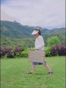 Camping portable Fishing chair Kermit camping chair foldable kerusi lipat lightweight Aluminum Alloy