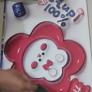 LuckyLife พรมเช็ดเท้า 3D ลายการ์ตูน ลายดอกไม้ 3มิติ พรมลาย 3มิติ สำหรับห้องครัว ห้องน้ำ มีกันลื่น