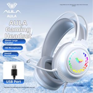AULA | Noise-cancelling Gaming Headphones with Microphone for PC