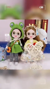 Toys Doll Set Princess Girl Children Toy Cloth Baby SaleDoll Gift Box Christmas Gifts