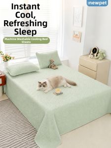 New Pet | Pet Hair Resistant Cooling Bed Sheet