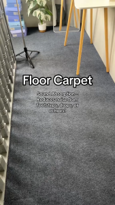 Soundproof Thick Shockproof Floor Mat Anti‑slip Waterproof Carpet DoorMat Sound Absorber Kitchen