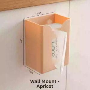 No Drill Wall-Mount Creative Tissue Box