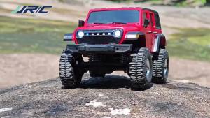 WLtoys | JJRC 1:18 C8801 Jeep Wrangler RC Car All-terrain Climbing 4WD Off-road Vehicle Electric Toy For Boys And Adults Christmas Gift