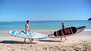 Inflatable Stand Up Paddle Boards Non-Slip Surfboards Wakeboards Vertical Paddles Free Accessories