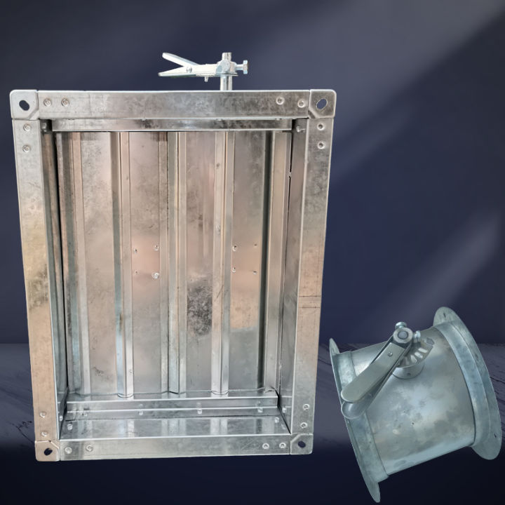 300 Air Valve Air Volume Valve Manual Split MultiLeaf Fire Damper