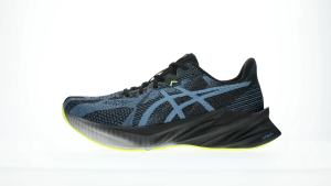 ASICS Women DYNABLAST 5 Running Shoes in Black/Winter Sea