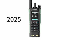 2025 New Baofeng UV-32 Long Range Walkie Talkie 10W High Power GPS Positioning Bluetooth APP Programming Type-C Charging Wireless Copy Frequency Two Way Radio for Outdoor Sports Working