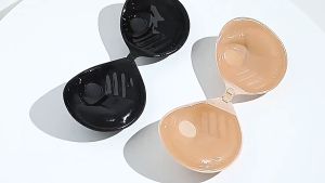 บราปีกนกทรงกลม บรามือเสริมฟองน้ำ บราทรงกลม บราดูมๆ บราปีกนก บรา บราดูม ปีกนก บรา 3D เพิ่มคัพ อกดูม เสริมฐาน 3 ซม อกชิด ติดแน่น กาวคุณภาพดีติดทน