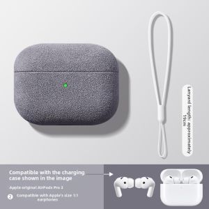 YOUSIDUN |  suitable for airpodspro3 protective cover high-value Apple headphone CASE airpods4 plush air4 suede airpod3pro CASE airpodspro2 box