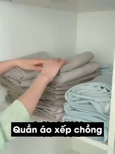 Hộp Vải Đựng Quần Áo Automatik Chia Ngăn Xếp Quần Áo Nhiều Ngăn Đựng Đồ Lót Đa Năng