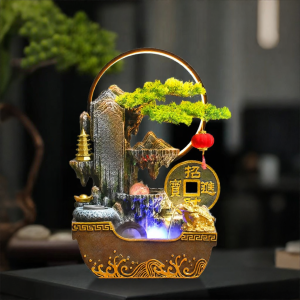 YISHI | Feng Shui Water Wheel Home Office Decor