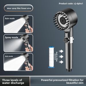 YEMO | Turbo Boost Pressure Showerhead Set with Filtration