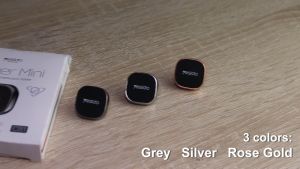 YESIDO Universal Magnetic Car Phone Holder with Metal Plates GPS Mount Dashboard Stand for iPhone/Samsung/Xiaomi - Grey