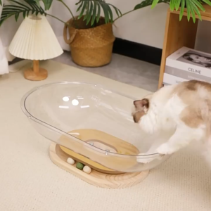 Cat Chair Pet Bed House Condo Cat Swivel Chair 360° Rotate Space Capsule Large