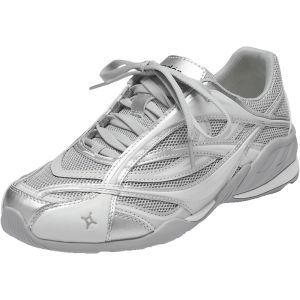 Agsdon | Breathable Silver Sneakers