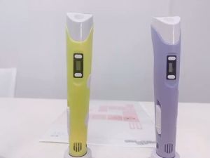 3D Pen Rechargeable 3D Printer Set DIY Smart Drawing With Filament LED Display 3D Drawing Pens for Kids Birthday Gifts