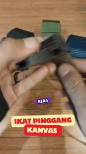 Ikat Pinggang Webbing Belt Kanvas - Banyak Warna