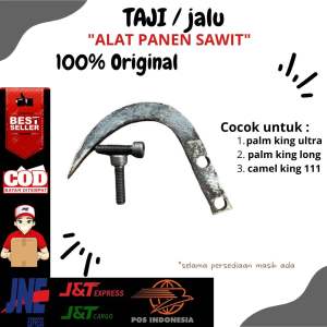 Egrek Sawit PALM KING BLADE LONG Original KLS Malaysia komplit langsung pakai