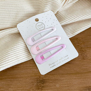 Kẹp Tóc Dễ Thương Màu Hồng Cho Bé Gái Phụ Kiện Tóc Cho Trẻ Em Kẹp Tóc Phong Cách Hàn Quốc Kẹp Tóc Cho Bé Gái Kẹp Tóc Cho Bé Gái