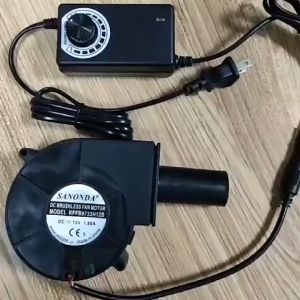Kipas Blower BBQ Mini untuk Kompor Panggangan Outdoor 12V 220V 5500 RPM