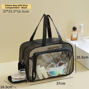 rosekey | Waterproof Dry Wet Separation Large Capacity Travel Toiletry Bag