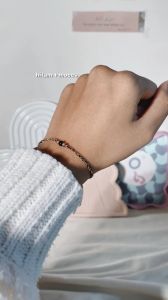 BUY 3 GET 1 Gelang Mola Manik Hitam Aesthetic Simple Handmade Basic Etnik Bracelet Kepang Tangan