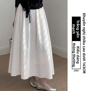 YAYANGREN | Chân Váy A-line Cao Waist Kích Cỡ Lớn Chống Nhăn