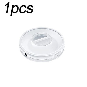 1/2/3pcs Transparent Charging Cord Organizer Portable Charger Cord Holder Round Storage Case Retractable Reel Box Cable Winder