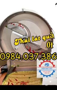 Máy Thái Hành Củ Thái Xả Chạy Điện