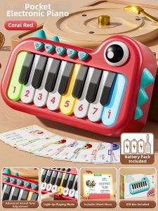 WANJUTEGONGDUI | Beginner Portable Multifunctional Children Keyboard