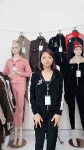 Set bộ Nhung Mũ Viền Sọc cao cấp cho nữ mặc thu đông - quanaohuyenanh [M14]