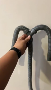 Universal Y-type Sewer Tee Hose Y-shaped Drain Three-way Hose For Sink Two Waste Pipe Converge
