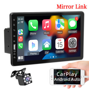 9 Inch Car Radio 1 Din Carplay Android Auto Multimedia Player Touch Screen FM Bluetooth MirrorLink Universal
