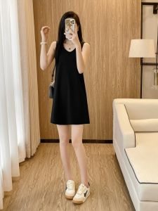 Summer Flab Hiding Slimming Vest Dress Womens Casual Fancy Outer Wear Underwear Small Tall A- line Skirt