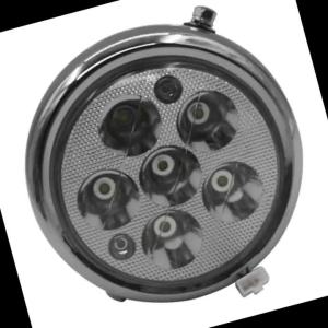 Đèn Pha Tròn 6 Hạt LED Đèn Tròn 5 Inch 12V-80V Dành Cho Xe Tay Ga Điện Citycoco - Phụ Kiện Xe Tay Ga