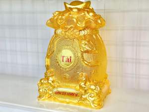 Túi Tiền Tài Lộc Size Lớn Hũ Chiêu Tài Heo Đất Lợn Đất Ống Tiết Kiệm Đựng Tiền - Heo Đất PiPi