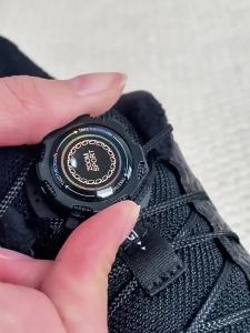 ZUYINBULUO | Auto Rotary Shoe Laces Buckle For ECCO Black