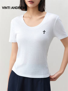 Slim Fit Boat Neck T-Shirt Short