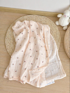 ANYOUBI | Organic Cotton Muslin Blanket Bath Towel Air Conditioning Quilt