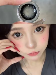 บิ๊กอายส์สีดำ Bigeye คอนแทคเลนสีดำ ตาโตคละลาย - BEAUTYEYE series