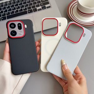 szhaiyu | For OPPO Find X9 Pro Phone Case Hard PU Wireless charging Slim Magnetic Protective Back Cover Case For OPPO Find X8 X8Pro Shell
