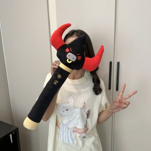 Búp Bê Lông Cừu Màu Nâu Cổ Điển Abstract Monster Fork Brown Gấu Bông Đùa Cưng Quần Áo Búp Bê Đồ Chơi Trẻ Em Đồ Chơi Gối Đàn Hồi