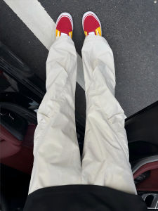 Quần Ống Đứng Nhanh Khô American Sport Dành Cho Nam Mùa Hè Mỏng Gấp Gọn Quần Áo Bảo Hộ Lao Động Phong Cách Quần Ống Rộng Thoải Mái