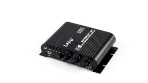 COD Kirim Cepat Lepy Audio Amplifier Bluetooth USB Playback HiFi Sound Booster With Remote LP 838USB