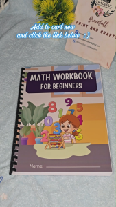 100 Page - Math Book for Beginners | Recognizing & Writing Numbers 1–10 Counting Matching & Ordering – Fun Preschool Activities