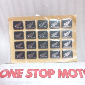 ( 1 PCS ) EMBLEM ORI HONDA SAYAP TEMPEL ORIGINAL ORI ASLI HONDA