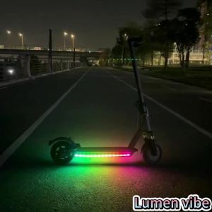 Waterproof Scooter LED Strip Skateboard Bike Flexible Diode Tape Electric Scooter Safety Night Riding Light Lamp Christmas Gift