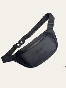 Promo Tas Waistbag Waterproof Dan Bara Api Pria Warna Hitam Oval Tas Pinggang Pria Starlet Diggie Bisa COD