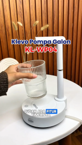 KLEVO KL-WP04 POMPA AIR GALON MEJA OTOMATIS PREMIUM ELEKTRIK Rechargeable Portable
